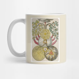 Alchemical Tree of Life Diagram Mug